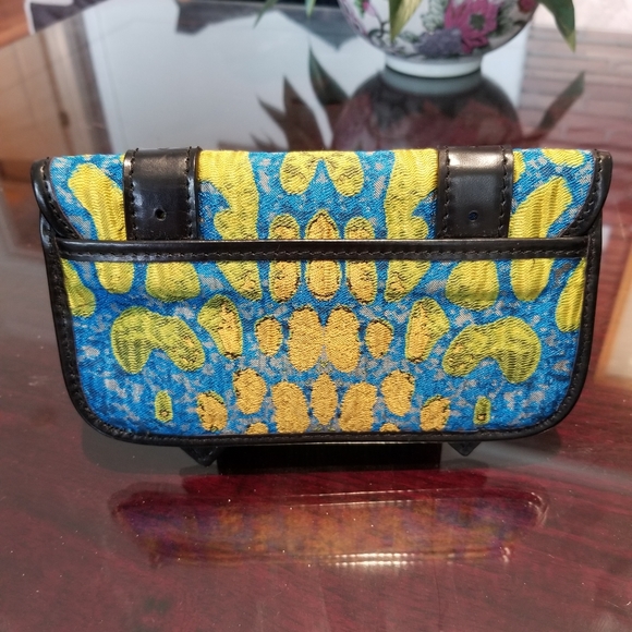 Proenza Schouler PS1 Fish Print Jacquard Wallet - Picture 2 of 6